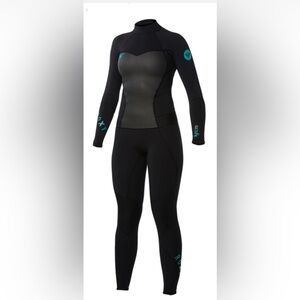 Roxy Syncro 4/3mm Women's Full Wetsuit Black S